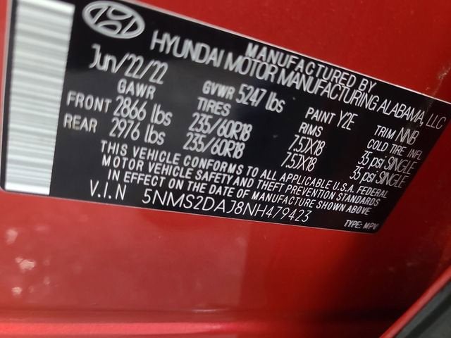 2022 Hyundai Santa Fe SEL