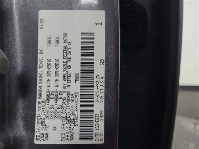 2023 Toyota Tundra 4WD TRD Pro Hybrid