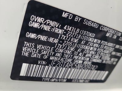 2022 Subaru Crosstrek Premium