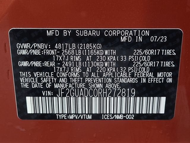 2024 Subaru Crosstrek Premium
