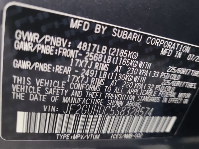 2025 Subaru Crosstrek Premium