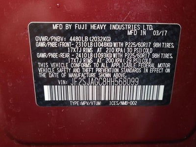 2017 Subaru Forester Premium