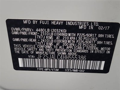 2017 Subaru Forester Limited