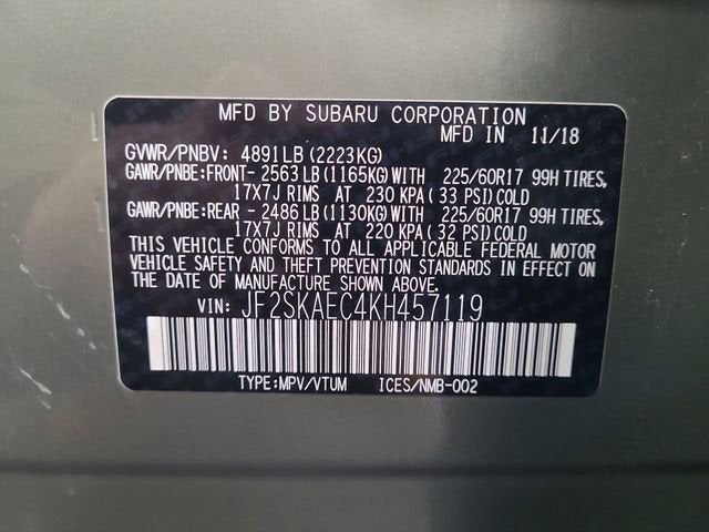 2019 Subaru Forester Premium