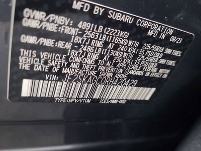 2024 Subaru Forester Sport