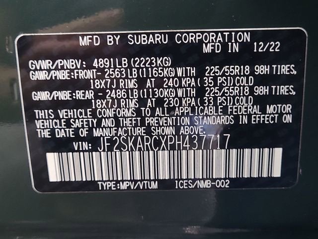 2023 Subaru Forester Touring