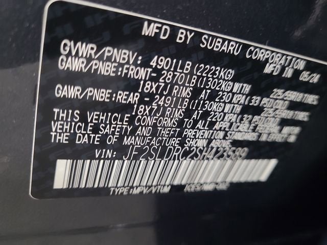 2025 Subaru Forester Limited