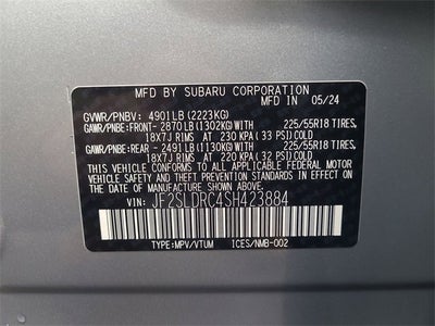 2025 Subaru Forester Limited