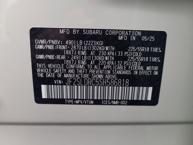 2025 Subaru Forester Limited