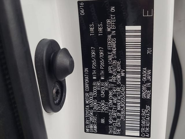 2016 Toyota 4Runner Limited
