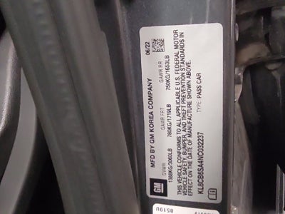 2022 Chevrolet Spark LS