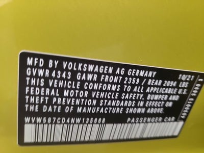 2022 Volkswagen Golf GTI Autobahn