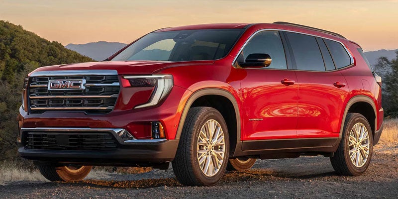 GMC family SUV lineup