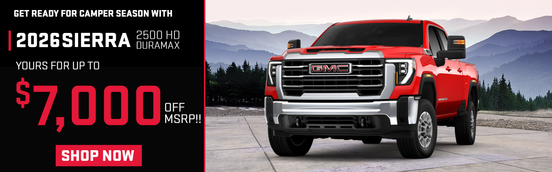 New Sierra 2500 HD at Stocker GMC