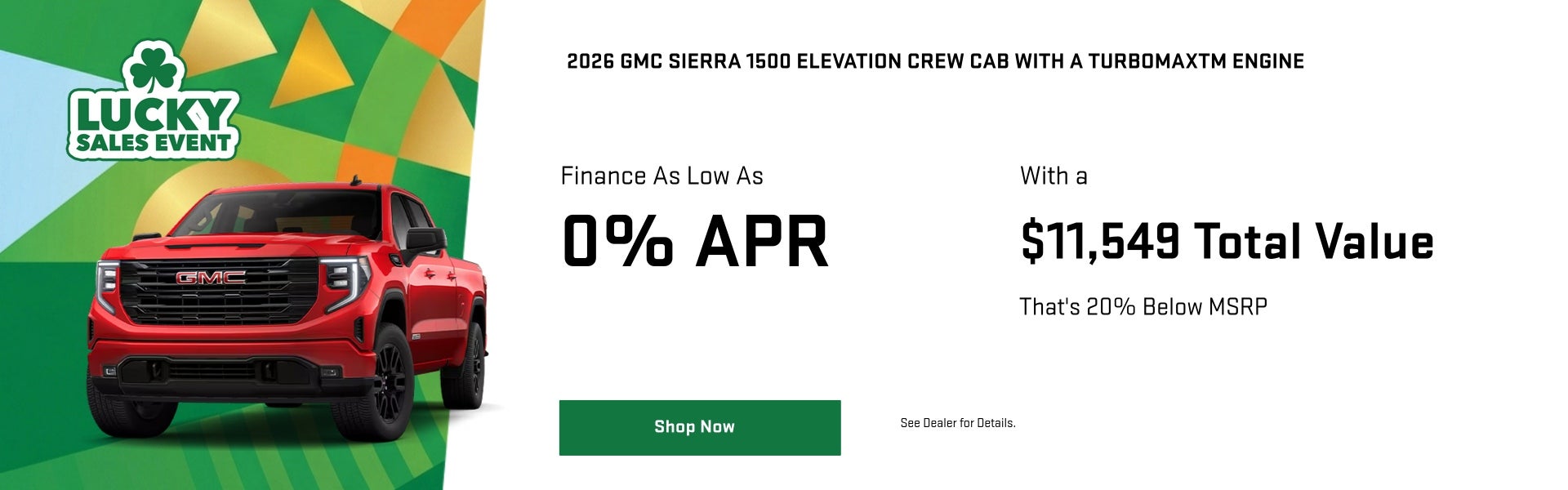 Sierra 1500 Elevation - March Special