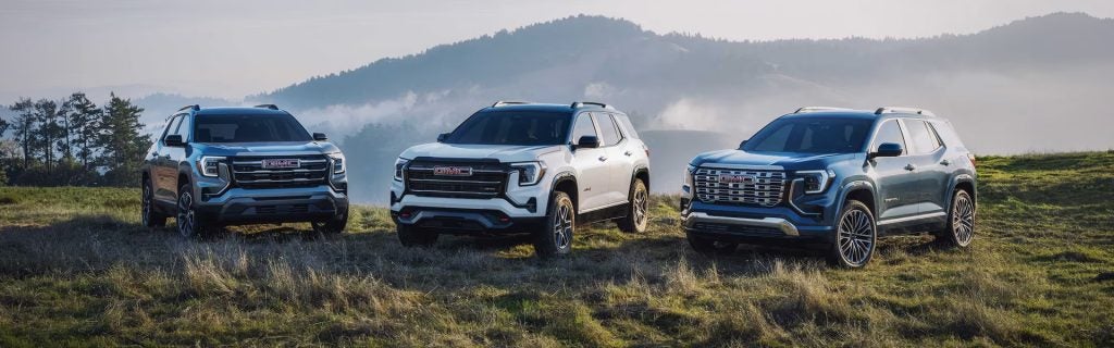 GMC trucks and SUVs at Stocker GMC near Tyrone, Pennsylvania