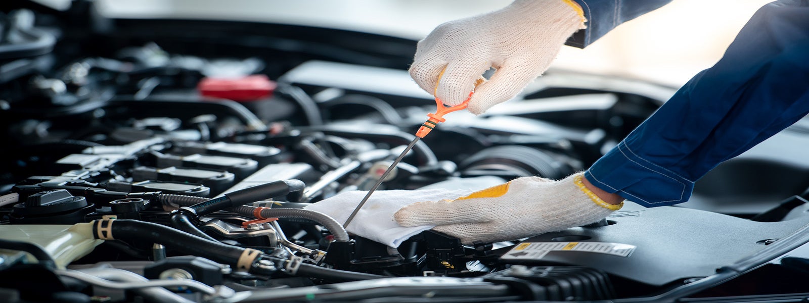 GMC oil change and routine maintenance service